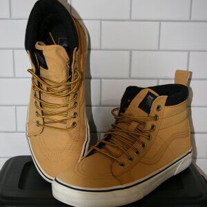 Vans Tan Hightop Sneakers
